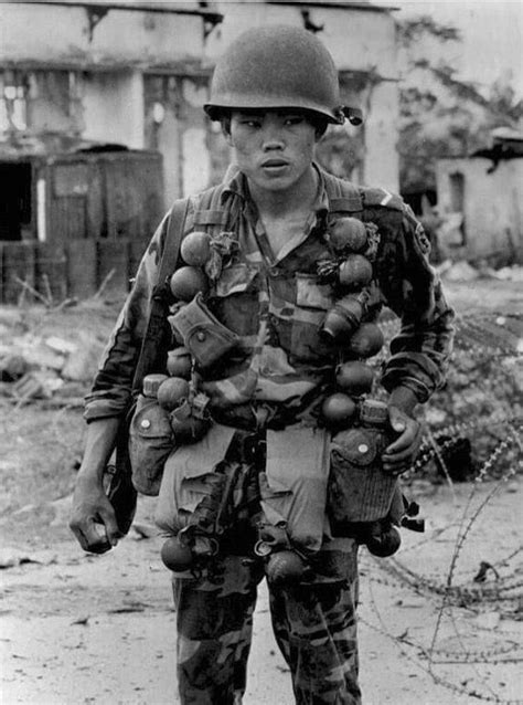 Loaded For Bear South Vietnamese Soldier Arvn Military Love Army