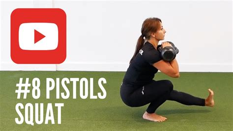 8 Pistols Squat Youtube