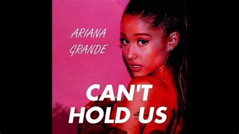 Ai Cover Ariana Grande Cant Hold Us Youtube