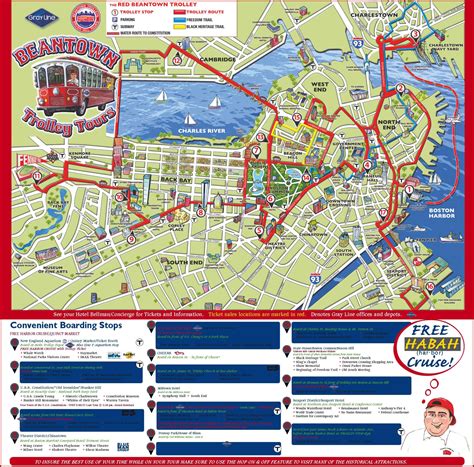 Boston Hop On Hop Off Bus Route Map Map Resume Examples Mj1vnzb1wy