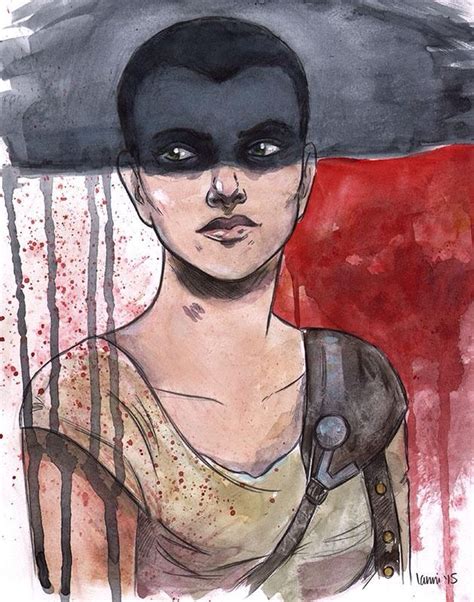 Furiosa From Mad Max Fury Road By Ashley Lanni For Sketch Dailies Mad Max Mad Max Fury Road Art