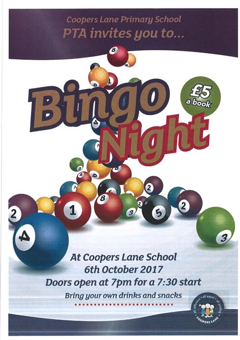 The flexibility of online bingo is one of its biggest strengths, as you can make your virtual bingo night take whatever shape you want. PTA BINGO NIGHT | Cooperslane