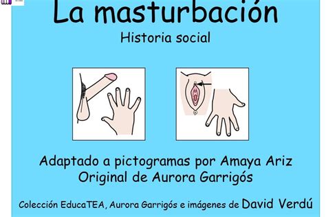 la masturbación masculina adaptada a pictogramas ana asociación navarra de autismo