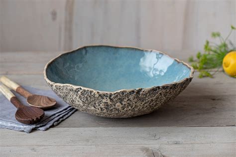 Large Ceramic Serving Bowl Handmade Pottery Kari Ceramics
