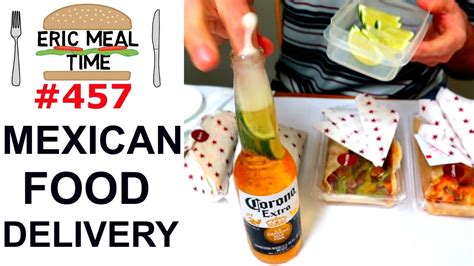 If i don't want the food delivered can i try pickup from store? 12 COURSE MEXICAN Food Delivery - Eric Meal Time #457 ...