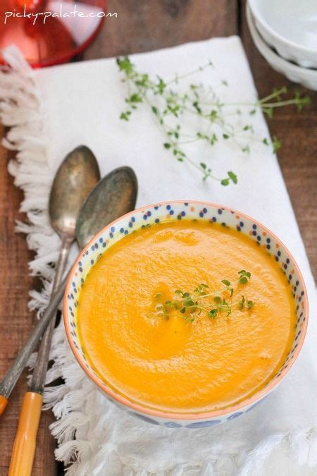 Simple Creamy Carrot Soup Recipe Carrot Soup Cooking Recipes Recipes