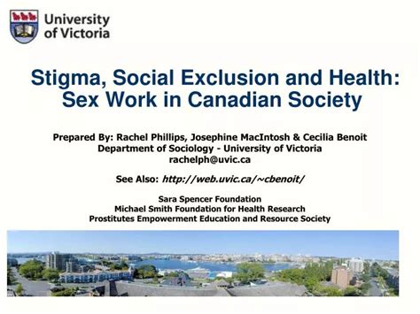 Ppt Stigma Social Exclusion And Health Sex Work In Canadian Society Powerpoint Presentation
