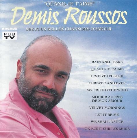 Demis Roussos Quand Je Taime Demis Roussos Cd Album Muziek