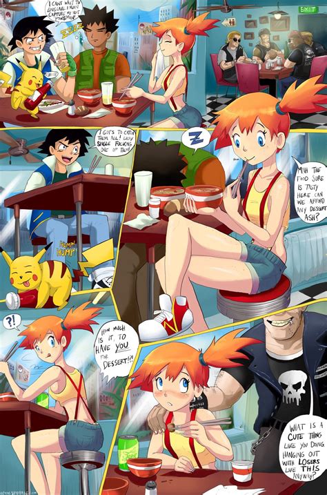 Therealshadman Misty Gets Wet Pokemon Porn Comics