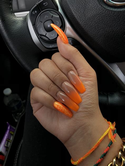 Gorgeous Orange Nails 🍊 🧡 Nails