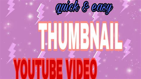 Thumbnail How To Put Thumbnail On YouTube Video YouTube