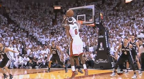 Heres The Lebron James Shot With 30 Seconds Left That Won Game 7 For