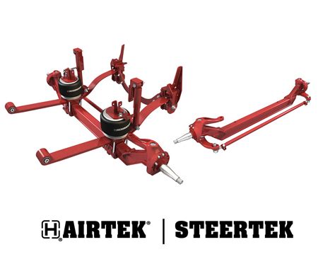 Hendrickson Steertek Airtek Both Available In 12500 Pound Rating