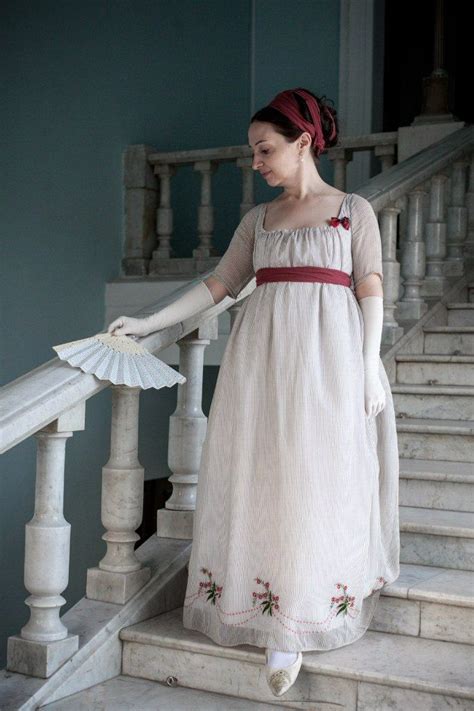 Regency Dress Regency Era Historical Costume Historical Clothing