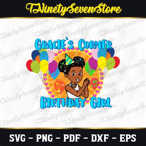 Gracies Corner Birthday Girl Svg Gracies Corner Birthday S Inspire