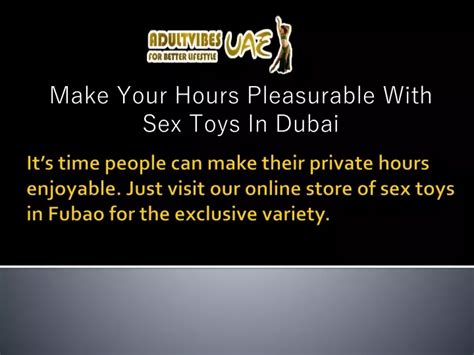 Ppt Sex Toys In Dubai Adultvibesuae Powerpoint Presentation Free