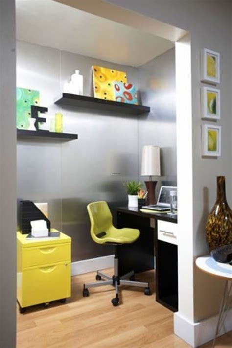 Here are the best home office design ideas for small spaces. 20 Inspiring Home Office Design Ideas for Small Spaces