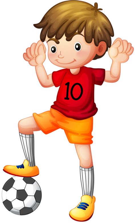 Kid Football Player Clipart Free Download On Clipartmag