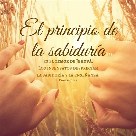 El Principio De La Sabiduría Proverbios 17 Phrase