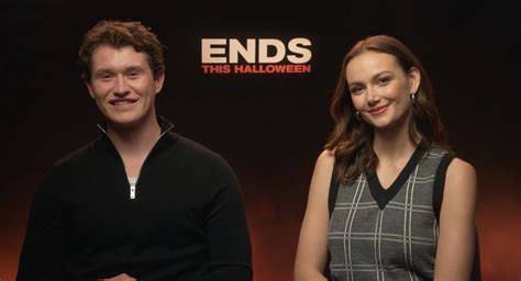 Halloween Ends Interviews Andi Matichak And Rohan Campbell Moviefone