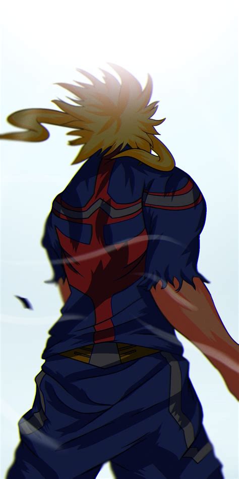 Download 1080x2160 Wallpaper All Might My Hero Academia