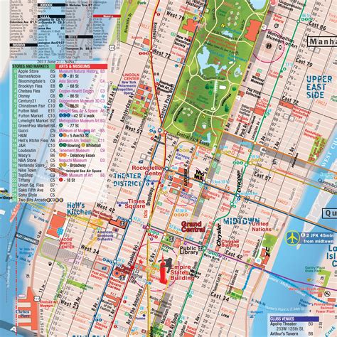 Best Map Of New York City Landmarks