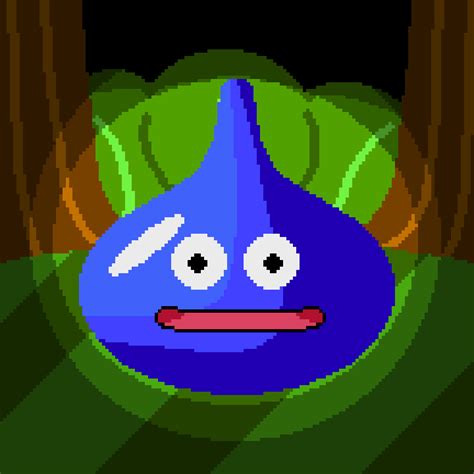Finished Piece Slime From Dragon Quest By Vincentthebadguy On Newgrounds