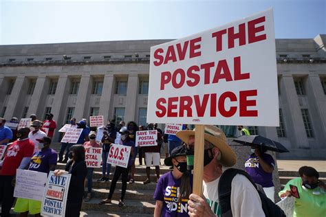 Postal Workers Union Rally For Funding Protections For Postal Workers The Labor Tribune