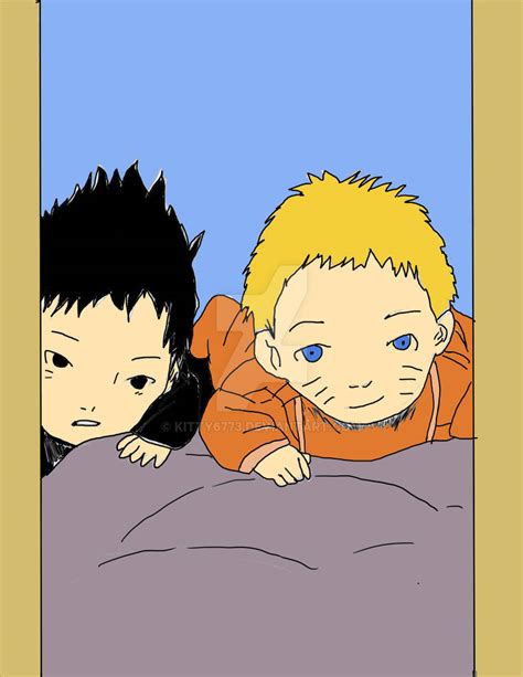 Baby Naruto And Sasuke Colored By Kitty6773 On Deviantart