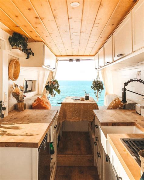 15 Camper Van Kitchens For Layout And Design Inspiration In 2021 Camper