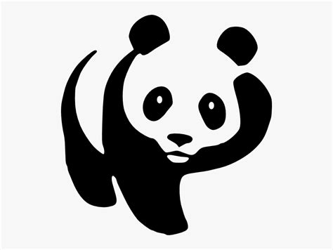 Panda Clipart Black And White Free Transparent Clipart Clipartkey Riset