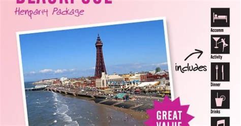 Blackpool Hen Party Packages Inc Activities Accommodation And More