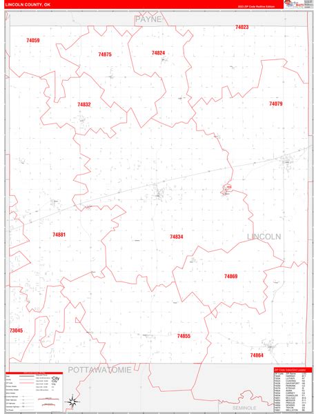 Oklahoma County Zip Code Map Map