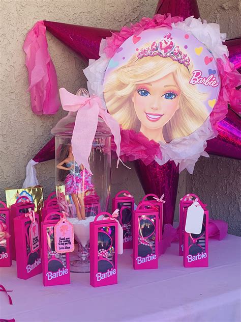 Girls Barbie Birthday Party Barbie Pool Party Barbie Theme Party Th Birthday Party Ideas
