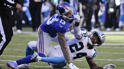 Odell Beckham Jr Loses Cool On Ugly Hit To Josh Normans Head