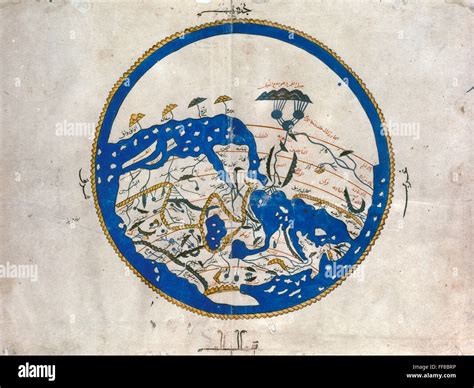Al Idrisi World Map Hi Res Stock Photography And Images Alamy