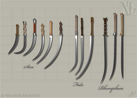 I Present To You The Dacian And Thracian Sword Types Time To Scare