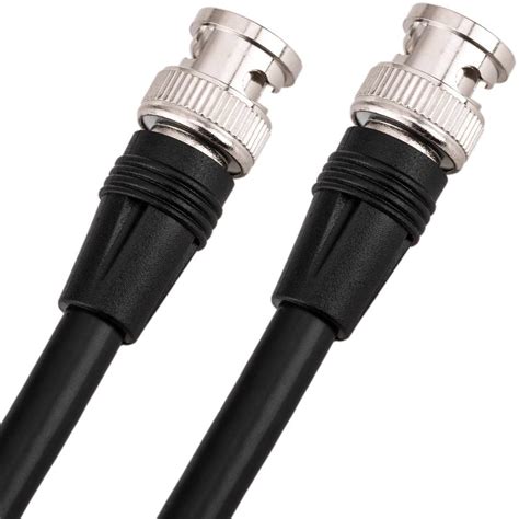 Cable Coaxial Bnc 12g Hd Sdi Macho A Macho De Alta Calidad 50cm Cablematic