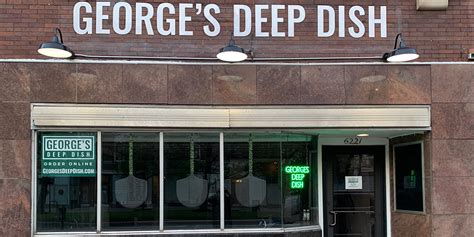 Georges Deep Dish 6221 N Clark St Chicago Il 60660 773 801