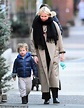 Michelle Williams takes a walk in New York with son Hart, two, after ...