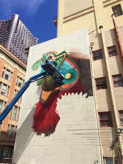 Curiot Paints A New Mural In San Francisco Usa Streetartnews
