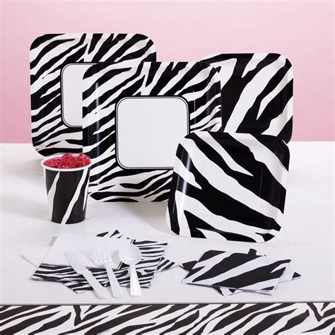 Loving Zebra Print Just Went To A Birthday Party With This Theme And