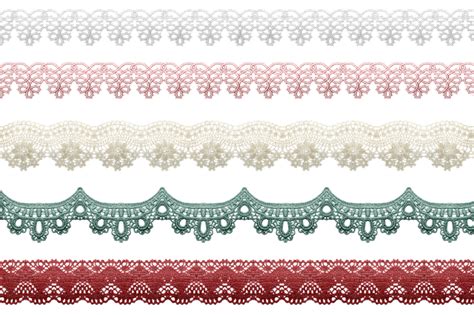 Pink Lace Border Png