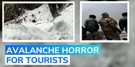 6 tourists dead as massive avalanche hits nathu la in sikkim editorji