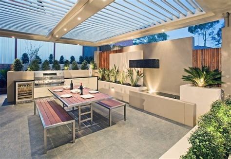 Modern luxury outdoor living kitche / ultra modern outdoor kitchens that will fascinate you for sure : Top 60 Best Outdoor Kitchen Ideas - Chef Inspired Backyard ...