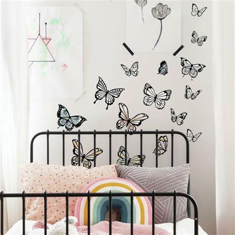 Roommates Color Your Own Butterflies Peel And Stick Wall Decals Michaels