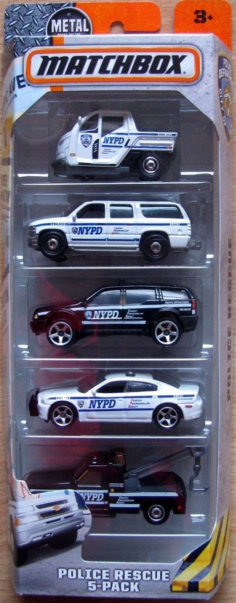 Image Police Rescue 2016 5 Pack Matchbox Cars Wiki Fandom