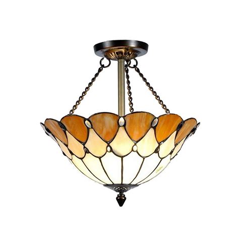 Having a tiffany ceiling fan as part of the home interior décor provides a. TOP 10 Tiffany style ceiling fan light shades for 2019 ...