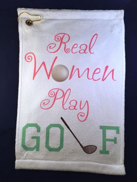 Golf Towel Golf Ts For Women Golf Theme Party Ladies Golf