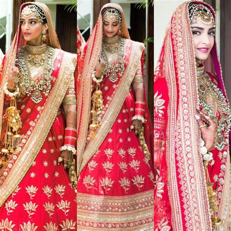Sonam Kapoor Anand Ahuja Wedding Photos Sonam Kapoor Wedding Bridal